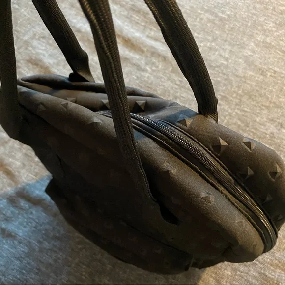 Black Patterned Men's Backpack - Picture 9 of 9